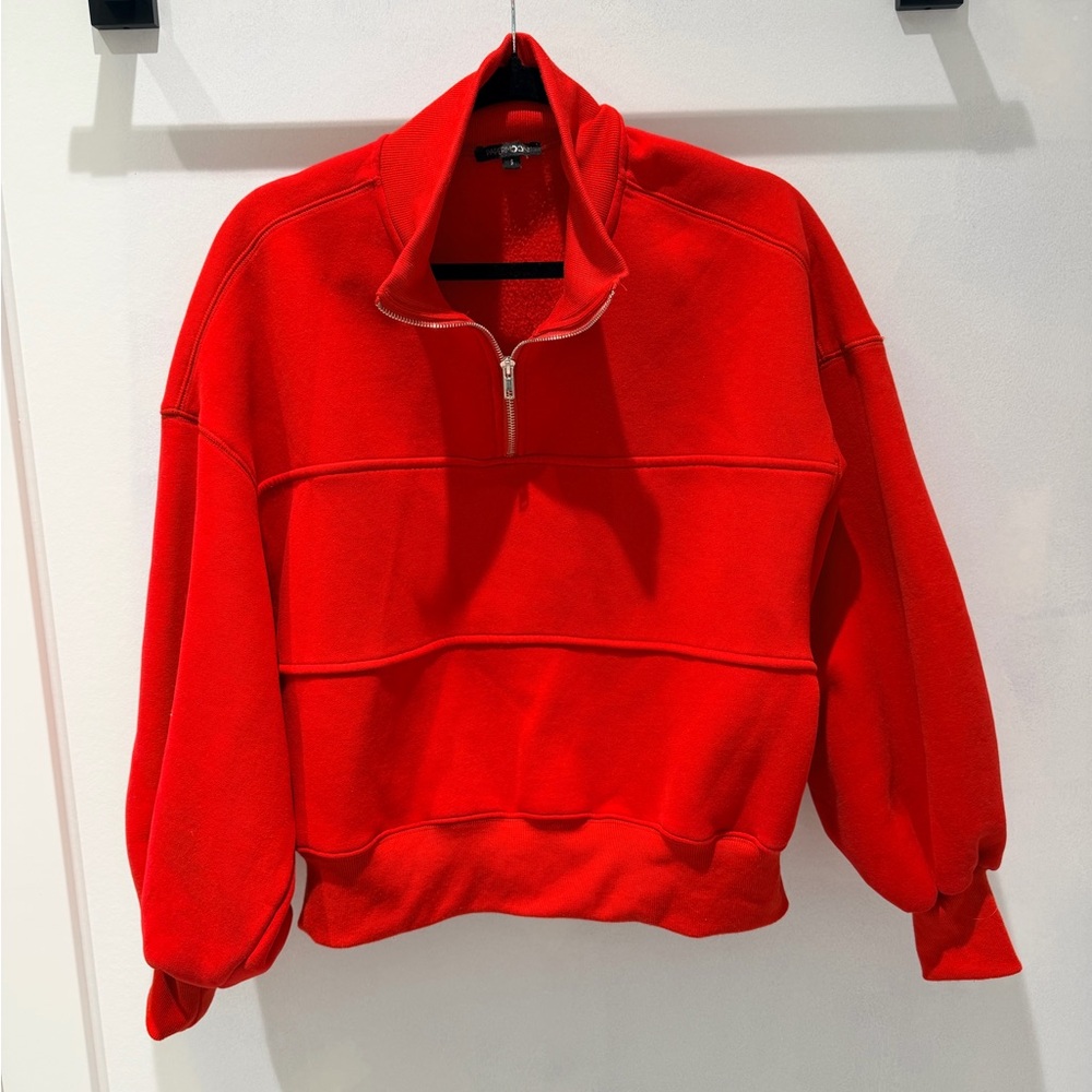 Papermoon Vibrant Red sweatshirt